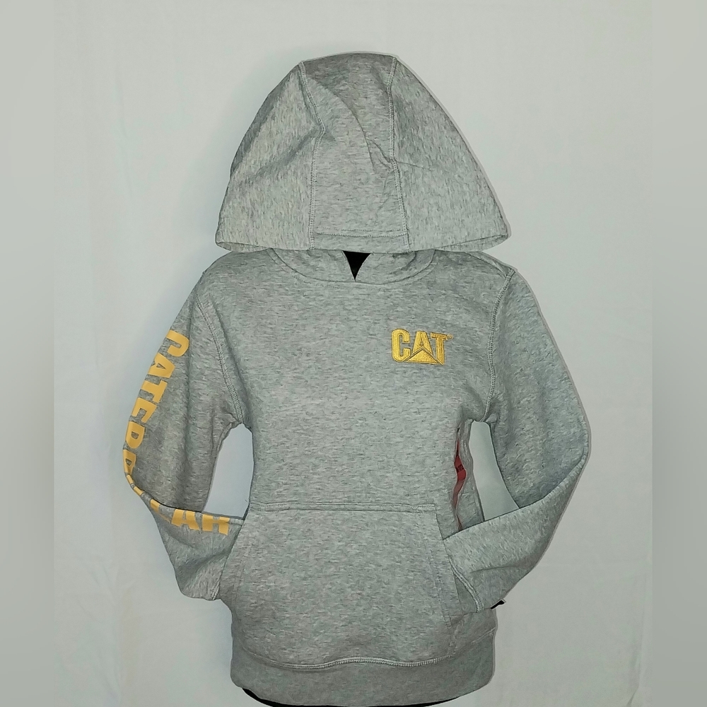 CAT, / CATERPILLAR PULLOVER HOODIE / SIZE M